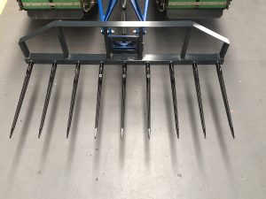 MOBITRAC Heavy duty Beaver dam Rake